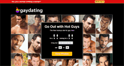 Desktop Screenshot of gaydating.com